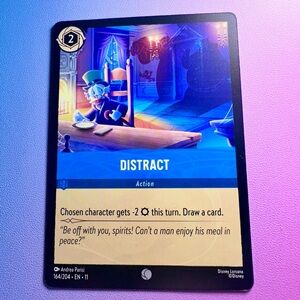 distract [christmas carol] - 164/204 (common) — lorcana: winterspell